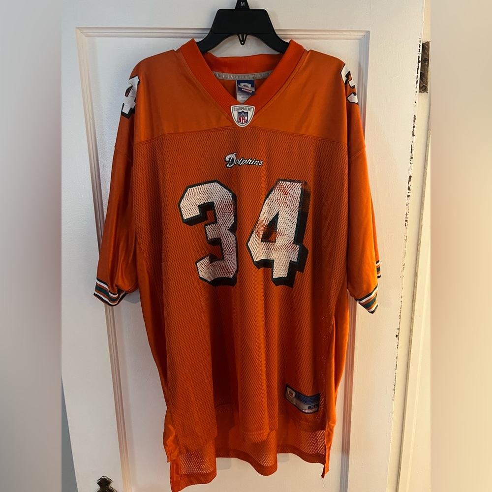 Vtg Ricky Williams Miami Dolphins Jersey